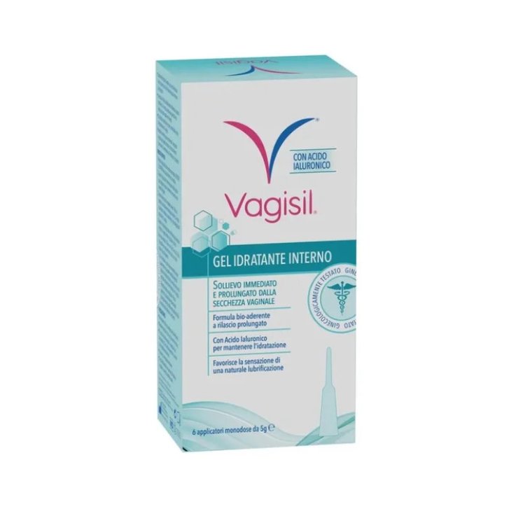 Vagisil Intima Gel Idratante Monodose 6 Applicatori - Vagisil