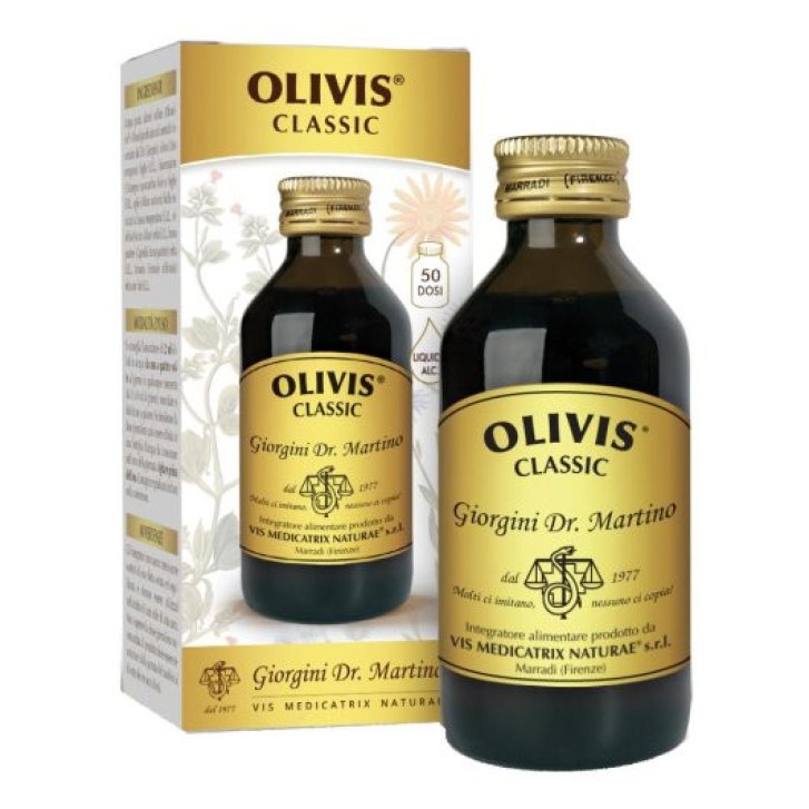 Olivis Classic Integratore Liquido Alcolico Circolazione Pressione 100ml - Giorgini