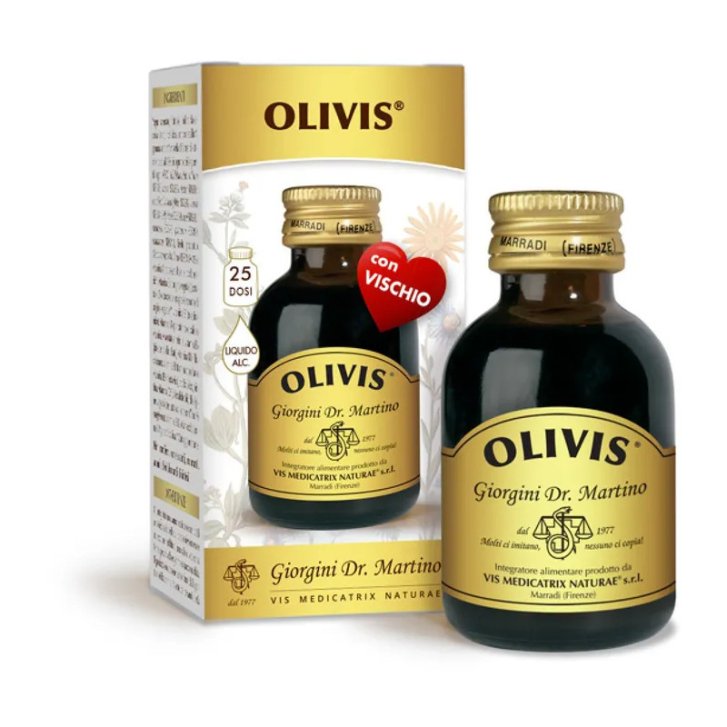 Olivis Integratore Liquido Alcoolico Circolazione e Pressione 50ml - Dr. Giorgini