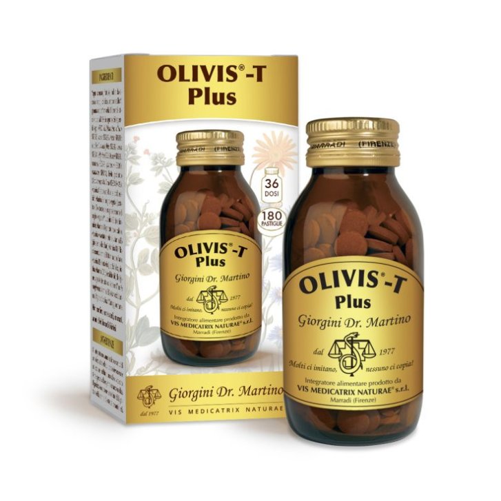 Olivis-T Plus Integratore Cardiovascolare Circolazione 90g Pastiglie - Dr. Giorgini