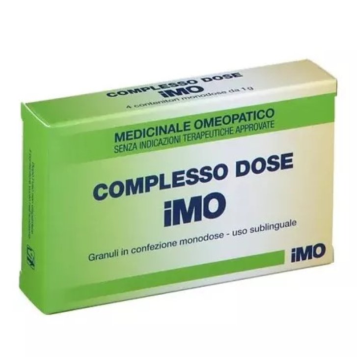 Complesso Dose Globuli Omeopatici 4 Tubi Monodose - IMO
