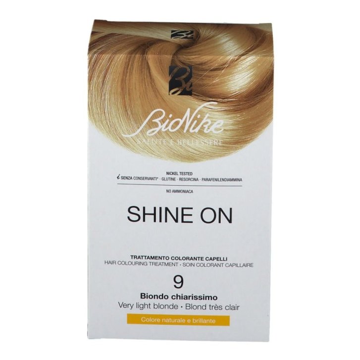 Shine On Tinta Capelli Biondo Chiarissimo 9 - Bionike