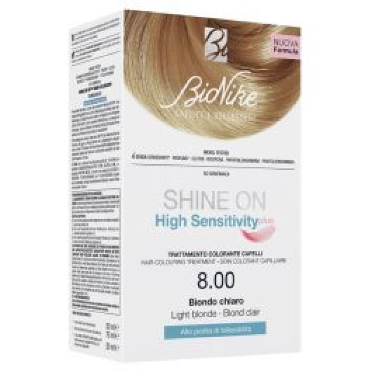 Shine On High Sensitivity Plus Colorazione Capelli 8.00 Biondo Chiaro - BioNike