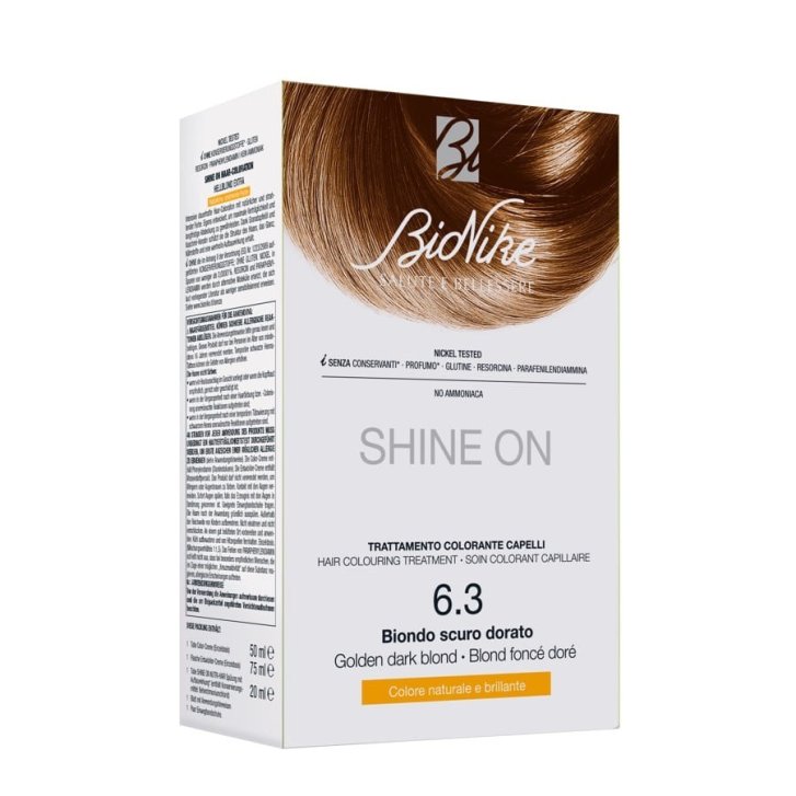 Shine On Tinta Capelli Biondo Scuro Dorato 6.3 - Bionike