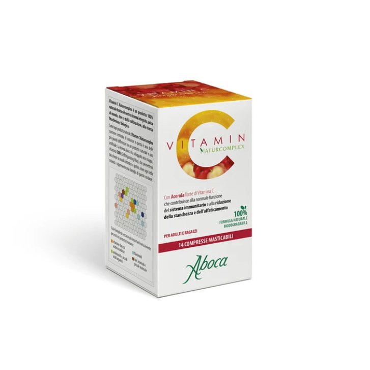Vitamin C Naturcomplex Integratore 14 Compresse Masticabili - Aboca