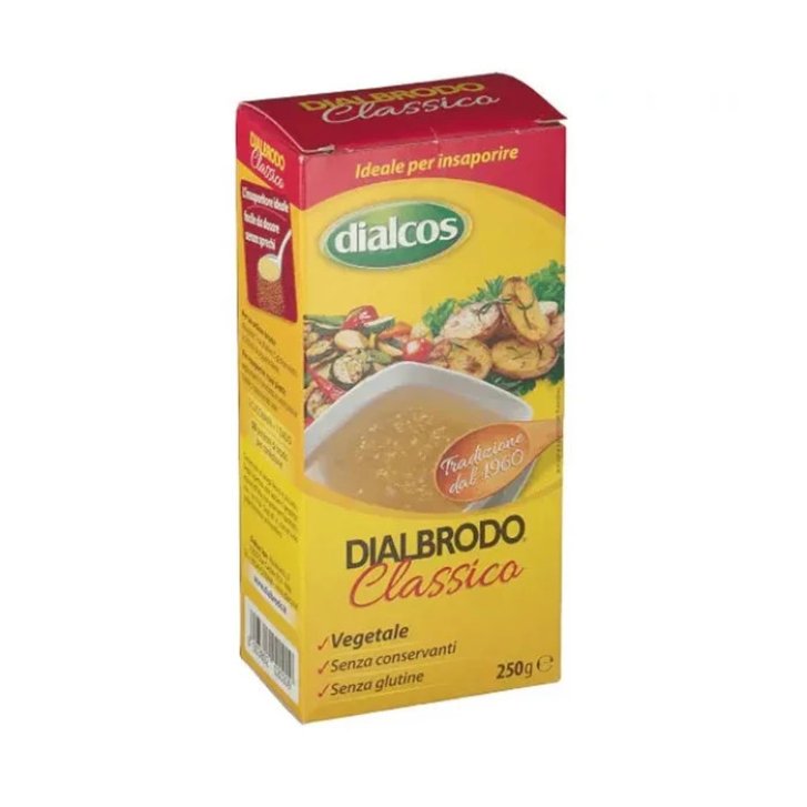 Dialbrodo Classico Preparato Granulare per Brodo Vegetale 250g - Dialbrodo