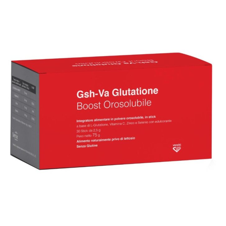 GSH-VA Glutatione Integratore con Vitamina C Zinco Selenio 30 Stick - Vanda Omeopatici