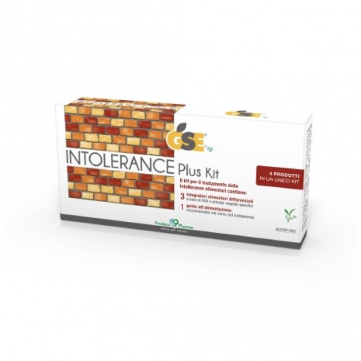 GSE Intolerance Plus Kit Integratore per Intolleranze Alimentari 45 Compresse - GSE
