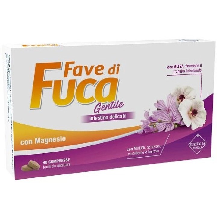 Fave di Fuca Gentile Integratore Transito Intestinale Altea Malva 40 Compresse - Fave di Fuca