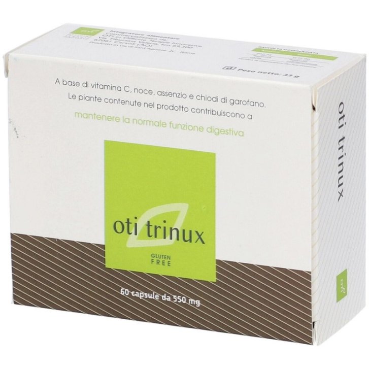 Oti Trinux Integratore per Funzione Digestiva 60 Capsule - OTI