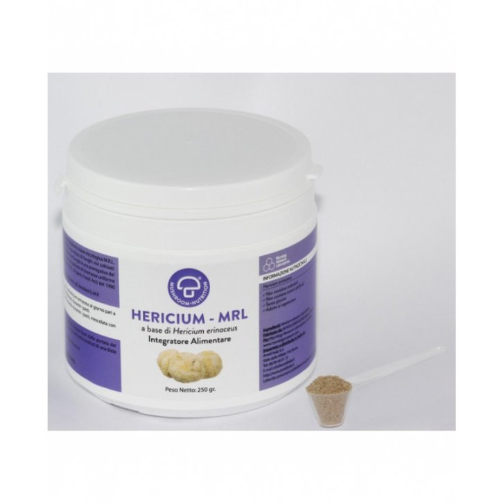 Hericium MRL Biomass Integratore Supporto Flora Intestinale 250g - Aneid Italia