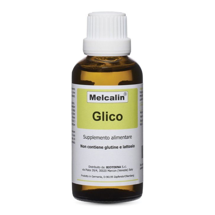 Melcalin Glico Integratore Metabolismo Carboidrati Gocce 50ml - Melcalin Melcalin Glico Integratore Metabolismo Carboidrati Gocce 50ml - Melcalin
