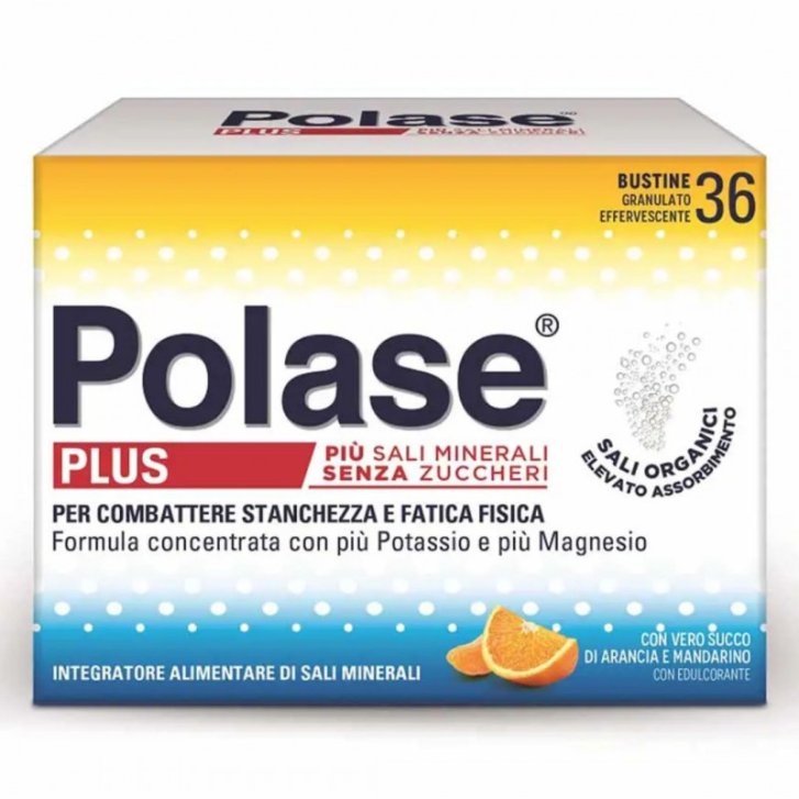 Polase Plus Integratore Potassio e Magnesio per Stanchezza 36 Bustine - Polase