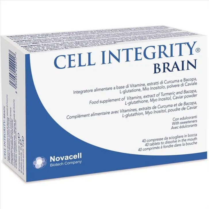 Cell Integrity Brain Integratore Funzione Cognitiva 40 Compresse - Novacell