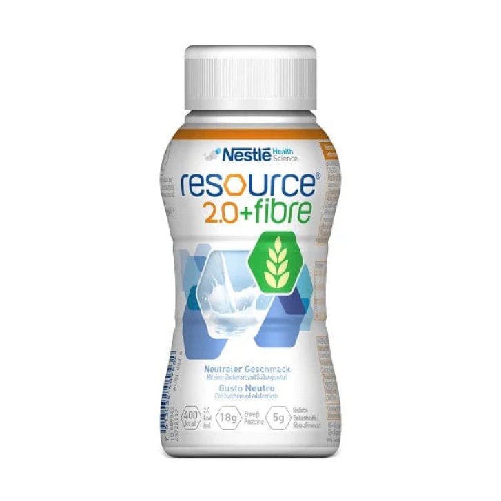 Resource 2.0 Fibre Alimento Fini Medici Speciali Neutro con Fibre Prebiotiche 200ml - Nestlé