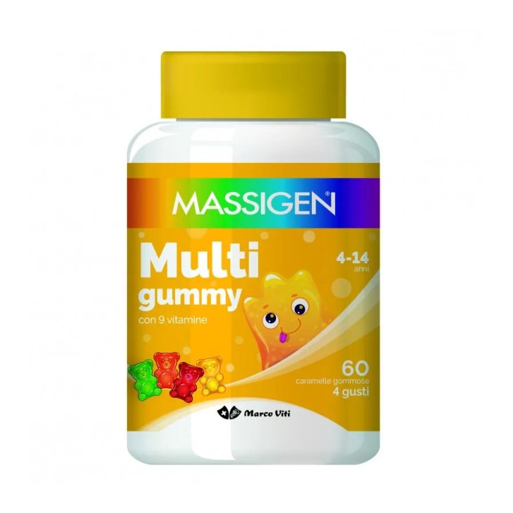 Multigummy Integratore Multivitaminico Bambini 4 Gusti 60 Caramelle Gommose - Marco Viti