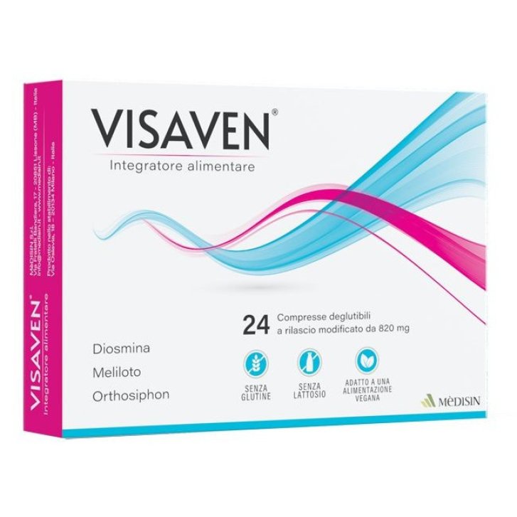 Visaven Integratore per Circolazione 24 Compresse - Medisin