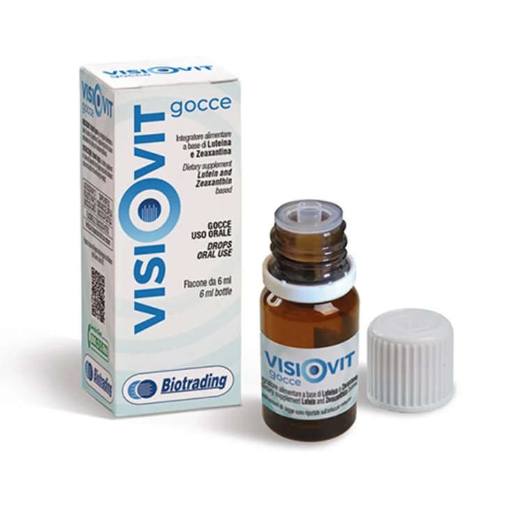 Visiovit Gocce Integratore con Luteina e Zeaxantina 6ml - Biotrading