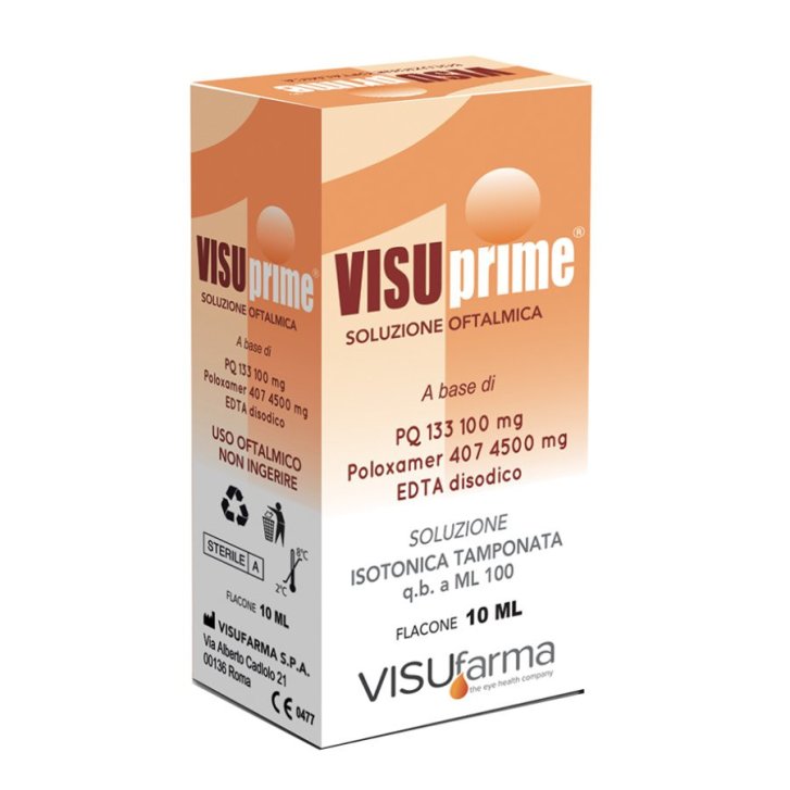 Visuprime Soluzione Oftalmica Lubrificante Sterile 10ml - Visufarma