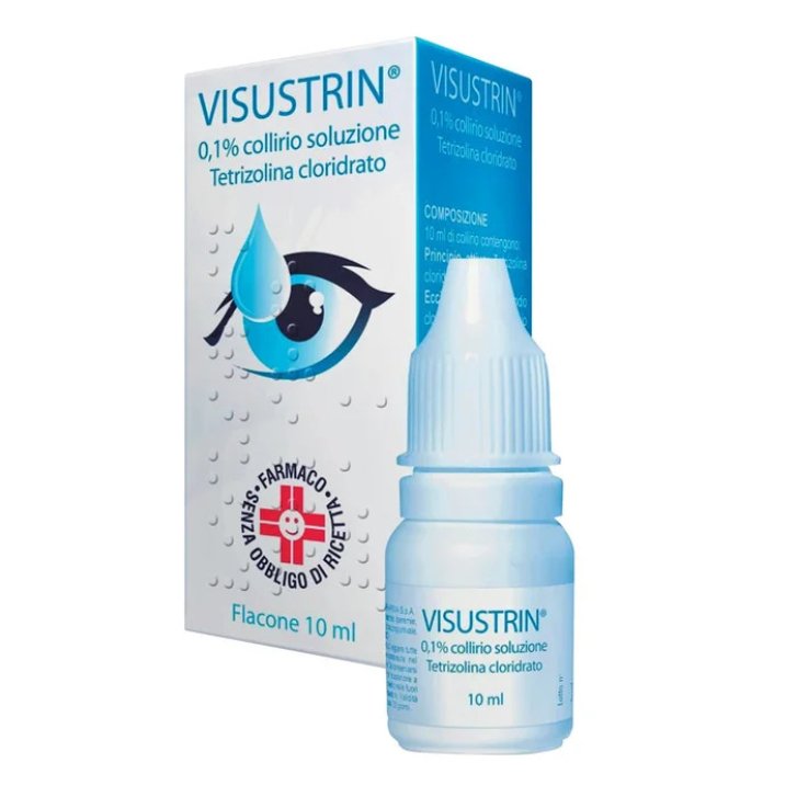 Visustrin Collirio Decongestionante per Congiuntivite 10ml - Visustrin Visustrin Collirio Decongestionante per Congiuntivite 10ml - Visustrin