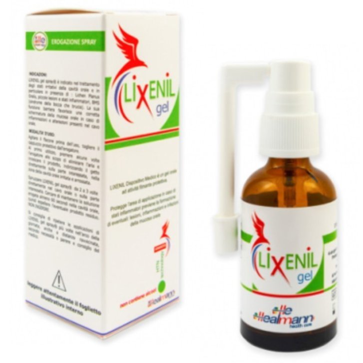 Lixenil Gel Spray Protettivo Mucosa Orale 30ml - Pharmarei