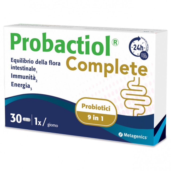 Probactiol Complete Integratore Fermenti Lattici con Vitamine D B1 B2 30 Capsule - Probactiol Probactiol Complete Integratore Fermenti Lattici con Vitamine D B1 B2 30 Capsule - Probactiol