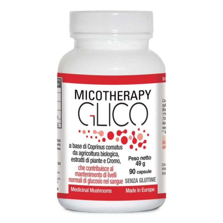 Micotherapy Glico Integratore per Controllo Glucosio 90 Capsule Vegetali - AVD Reform Micotherapy Glico Integratore per Controllo Glucosio 90 Capsule Vegetali - AVD Reform
