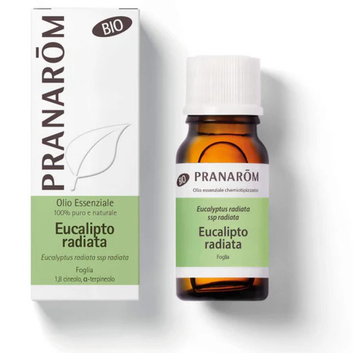 Eucalipto Radiata Olio Essenziale BIO per Vie Respiratorie 10ml - Pranarom