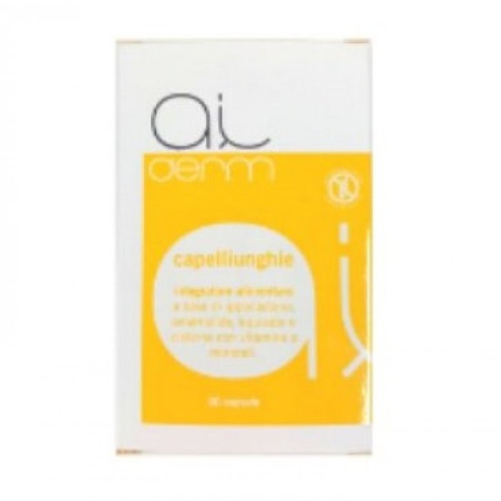 Aiderm Capelliunghie Integratore per Capelli e Unghie 30 Capsule - Aiderm