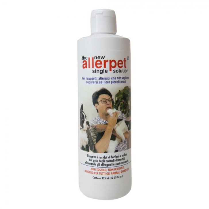 Allerpet Deallergizzante Soluzione Allergie Cani e Gatti 355ml - Pet Village Srl