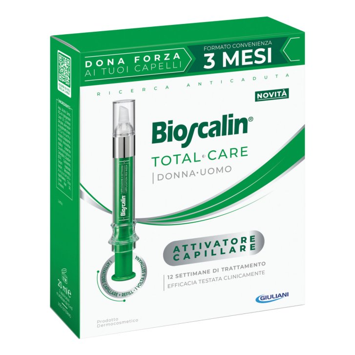 Total Care Attivatore Capillare Anticaduta 10ml + 1 Refill - Bioscalin