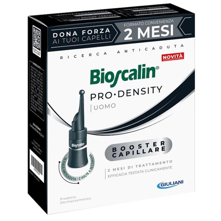 Bioscalin Pro Density Booster Capillare Anticaduta Uomo 16 Fiale x 2,5ml - Bioscalin