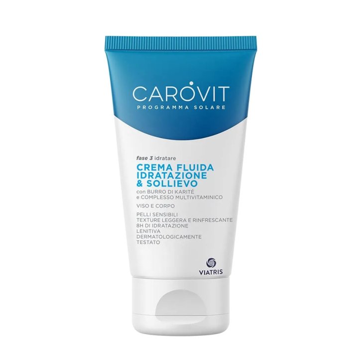Carovit Solare Crema Fluida Idratazione e Sollievo 150ml - Carovit