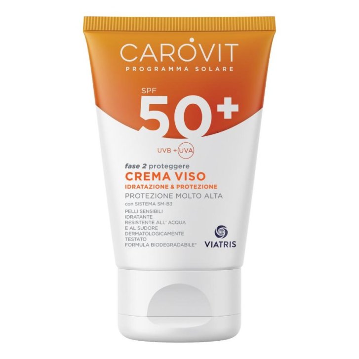 Carovit Solare Crema Viso SPF50+ 50ml - Carovit