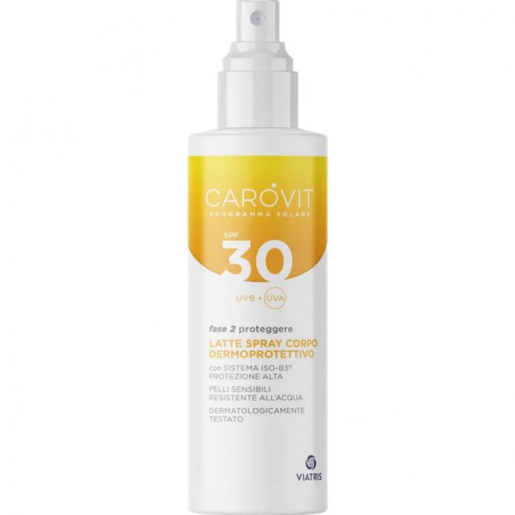 Carovit Solare Latte Corpo SPF30 Spray 200ml - Carovit