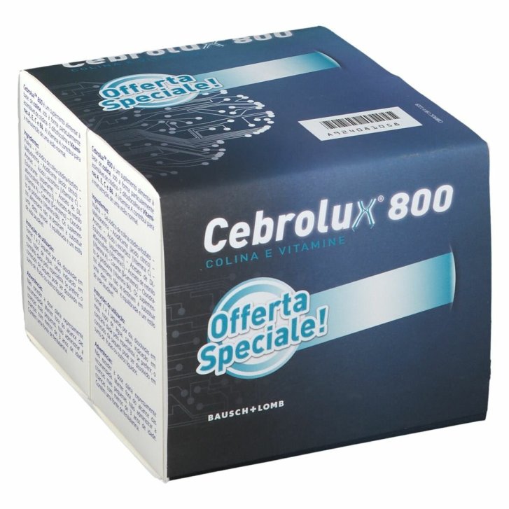 Cebrolux 800 Bi-Pack Integratore Alimentare in Bustine - Bausch & Lomb