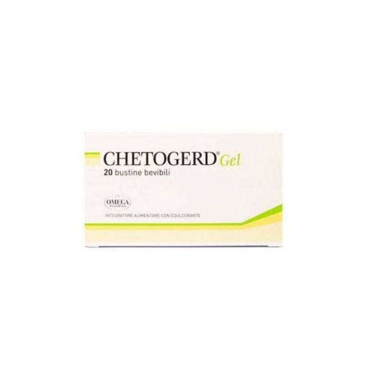 Chetogerd Gel Integratore per Digestione in Stick - Omega Pharma