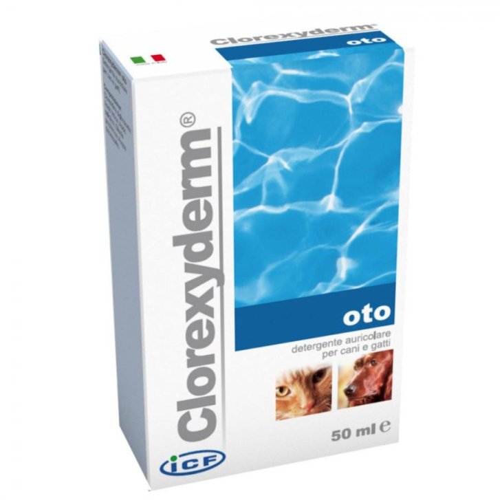 Clorexyderm Oto Soluzione Detergente Auricolare Cani e Gatti 50ml - Nextmune Italy Srl