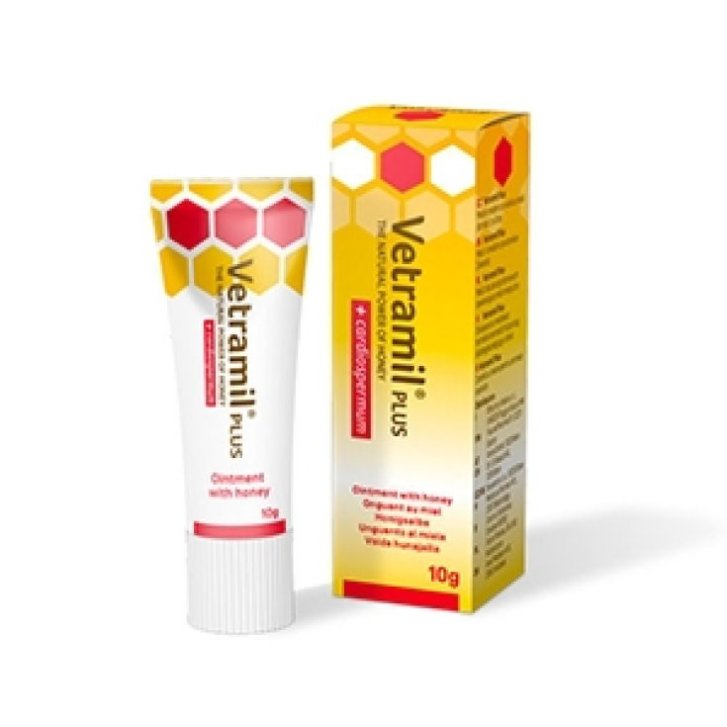 Vetramil Plus Pomata Veterinaria al Miele per Prurito Cutaneo 10g - Vetramil Vetramil Plus Pomata Veterinaria al Miele per Prurito Cutaneo 10g - Vetramil