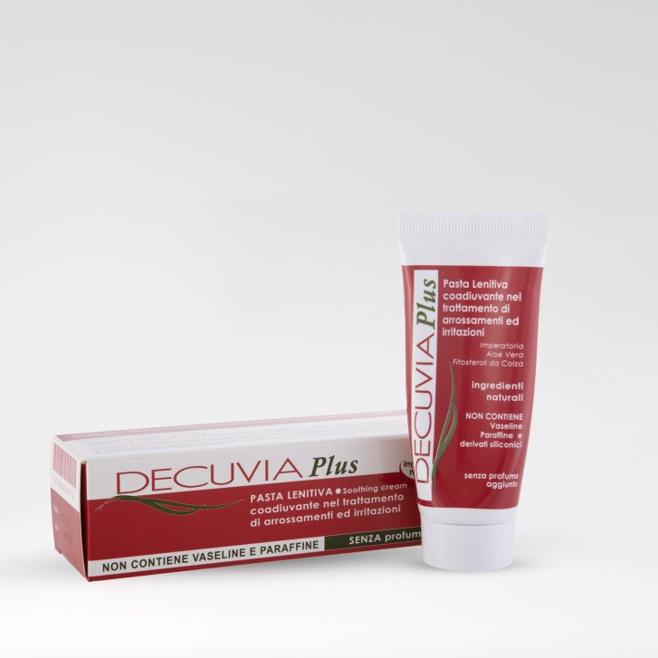 Decuvia Plus Pasta Lenitiva Arrossamenti e Scottature 40 ml - Farmacon