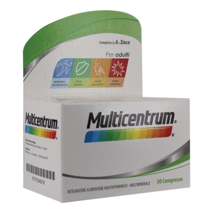 Multicentrum Adulti Integratore Multivitaminico Multiminerale 30 Compresse - Multicentrum