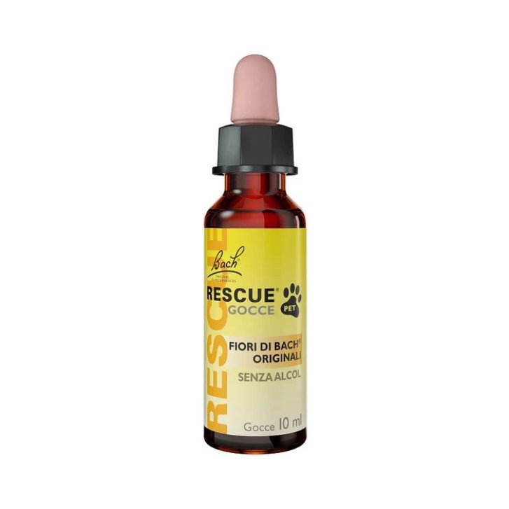 Rescue Pet Gocce Rilassamento e Benessere Mentale Animali 10ml - Schwabe Pharma Rescue Pet Gocce Rilassamento e Benessere Mentale Animali 10ml - Schwabe Pharma