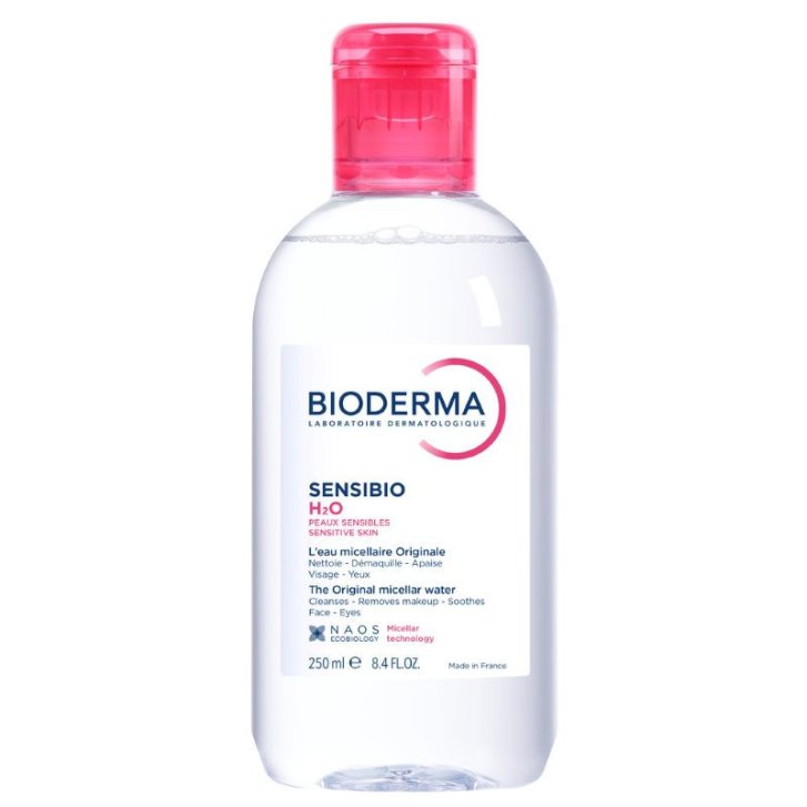 Sensibio H2O Soluzione Micellare Detergente e Struccante per Pelli Sensibili 250ml - Bioderma