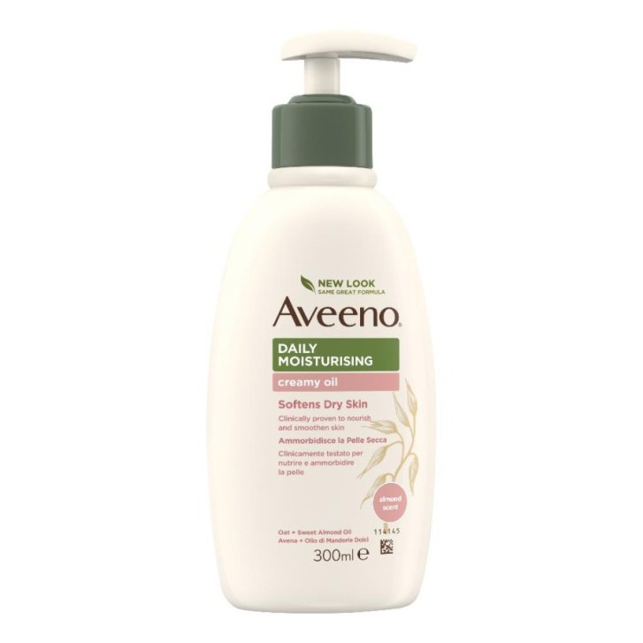 Crema Olio Corpo Idratante Avena e Mandorle 300ml - Aveeno