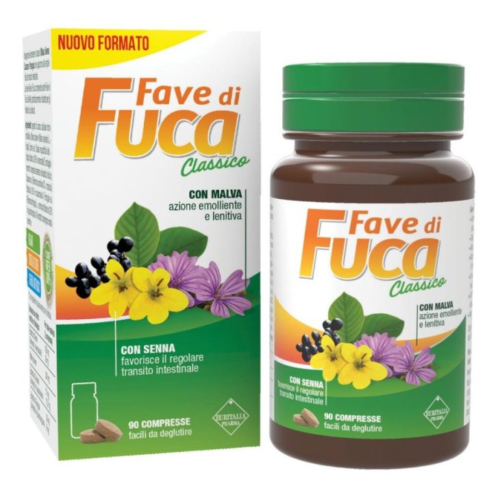 Fave di Fuca Classico Integratore Regolarità Intestinale con Senna e Malva 90 Compresse - Coswell