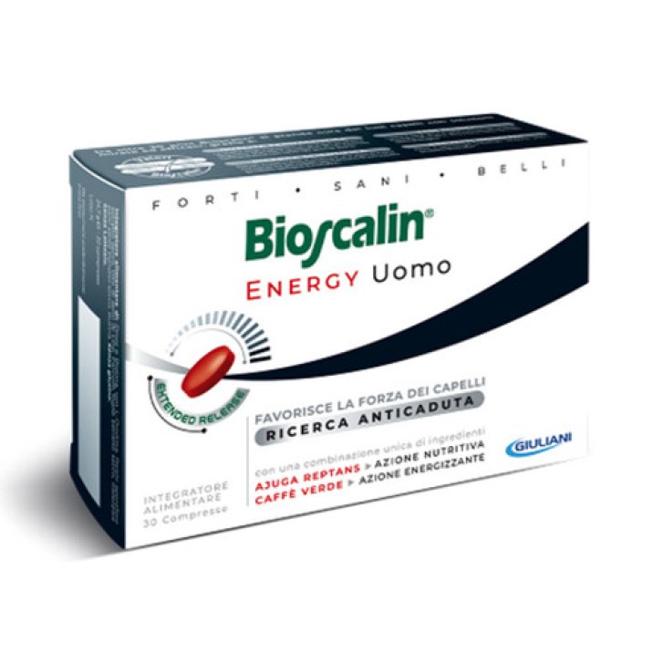 Bioscalin Energy Integratore Uomo per Capelli 30 Compresse - Bioscalin