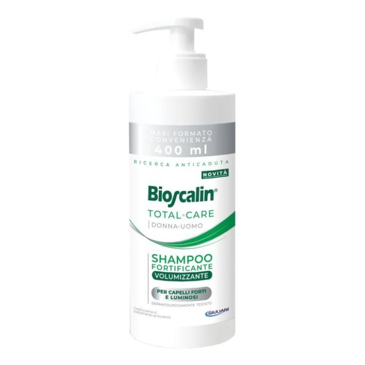 Bioscalin Total Care Shampoo Fortificante Volumizzante Capelli Deboli e Fini 400 ml - Bioscalin Bioscalin Total Care Shampoo Fortificante Volumizzante Capelli Deboli e Fini 400 ml - Bioscalin