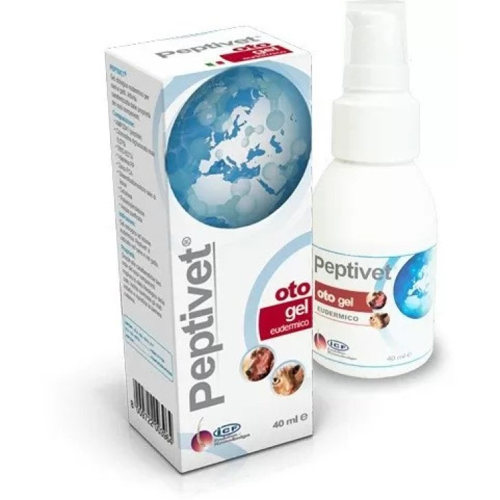 Peptivet Oto Gel Otologico Eudermico per Cani e Gatti 40 ml - Nextmune