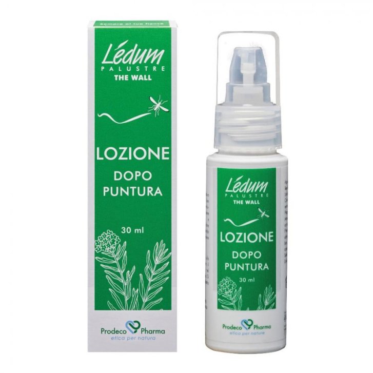 Ledum The Wall Lozione Dopo Puntura Lenitiva e Rinfrescante 30 ml - Ledum
