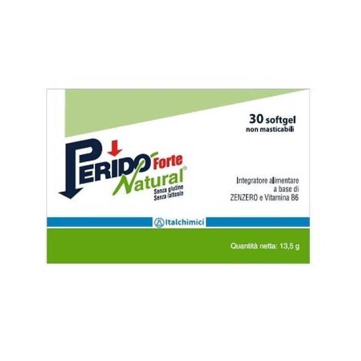 Perido Natural Forte Integratore Antinausea e Digestivo 30 Capsule - Perido